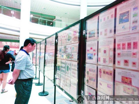 廣西首位個人集郵展 展出6800多枚郵品等你來欣賞
