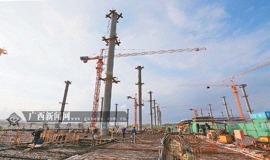 广西实施铁路建设项目25个 打响