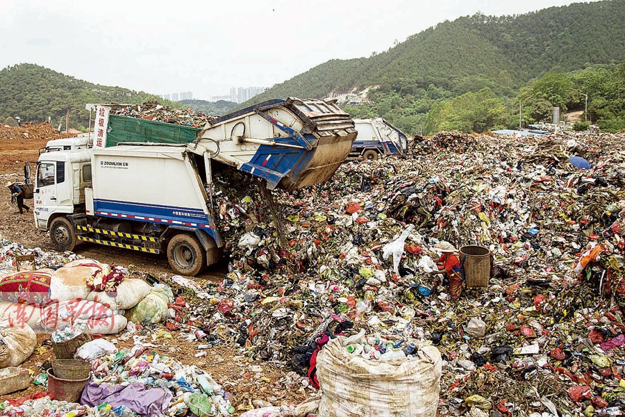 日産垃圾3000噸幾乎沒利用 南寧面臨“垃圾圍城”